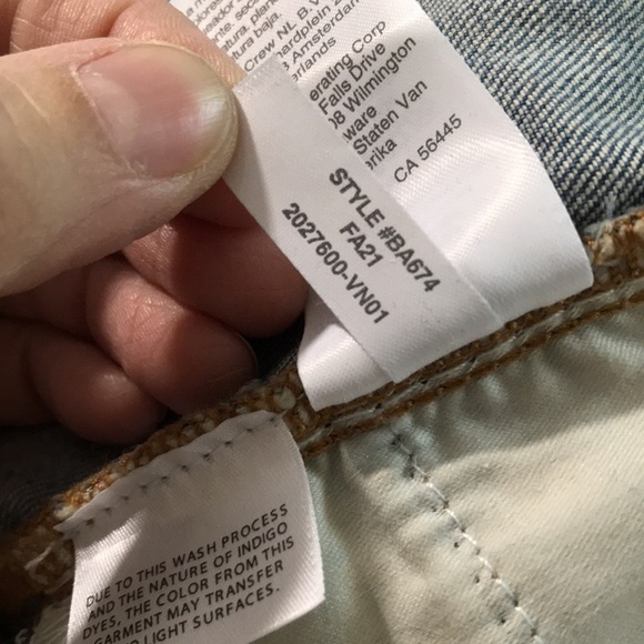 J.Crew Light Wash Curvy Straight High Rise Reimagined NWT Ankle Jeans #BA674 - Picture 12 of 13